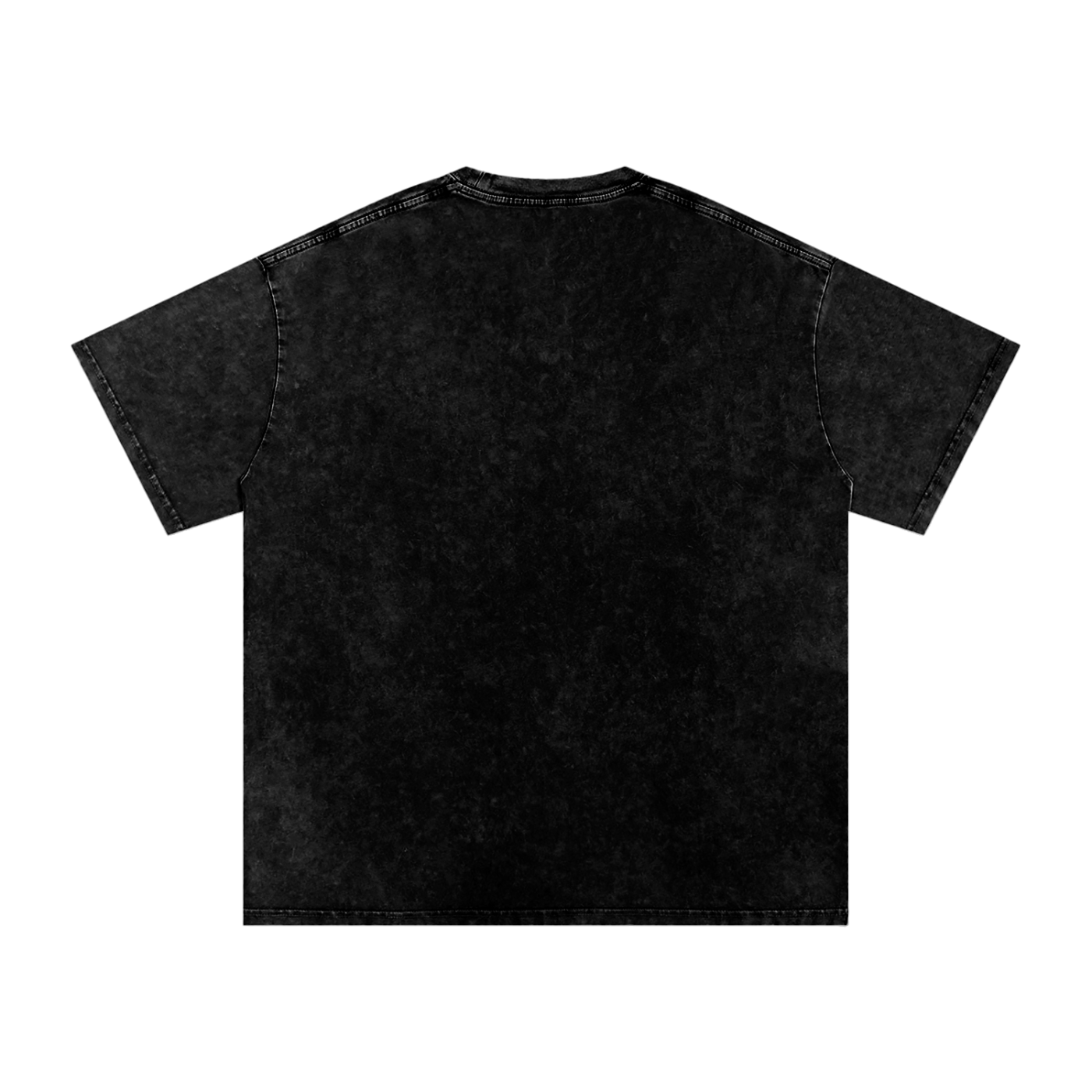 Bear Means Business - Snow Washed Oversized Cotton T-Shirt