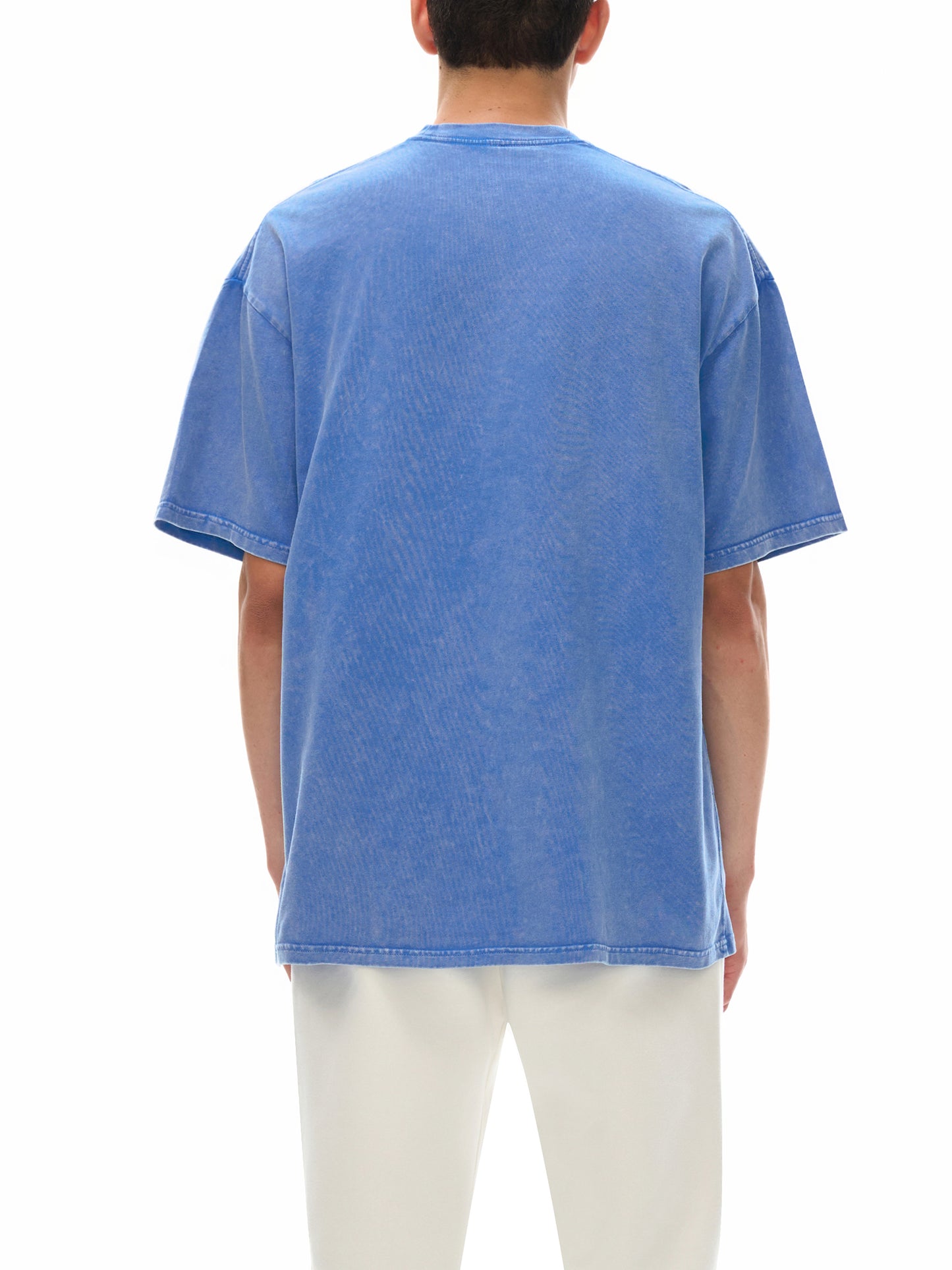 Bear Means Business - Snow Washed Oversized Cotton T-Shirt